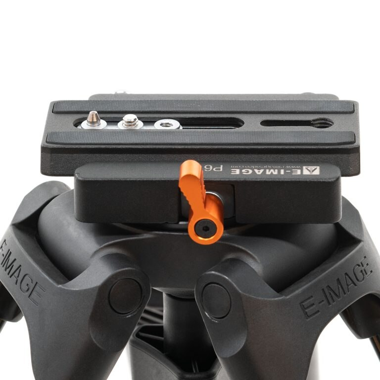 Ikan Aluminum Tripod, Dolly, 75mm Flat Base, & Quick Release Plate for PTZ Cameras