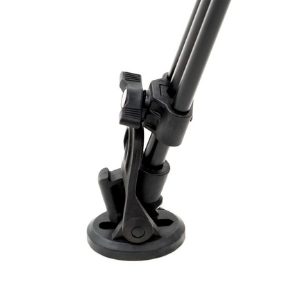 Ikan Aluminum Tripod, Dolly, 75mm Flat Base, & Quick Release Plate for PTZ Cameras