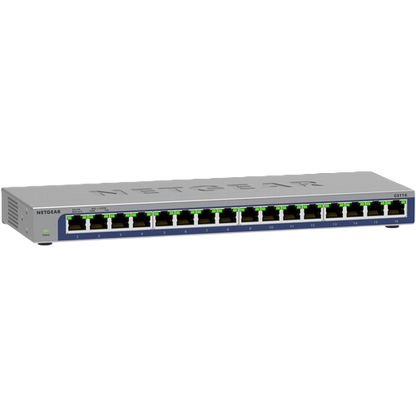 NETGEAR GS316 16-Port Gigabit Ethernet Unmanaged Essentials Switch