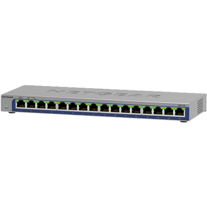 NETGEAR GS316 16-Port Gigabit Ethernet Unmanaged Essentials Switch