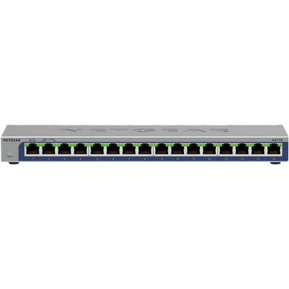 NETGEAR GS316 16-Port Gigabit Ethernet Unmanaged Essentials Switch