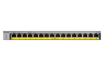 NETGEAR 16-Port Gigabit Ethernet PoE+ Unmanaged Switch