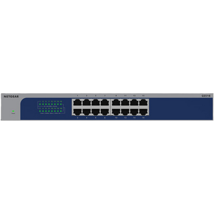 NETGEAR GS516 16-Port Gigabit Ethernet Unmanaged Switch
