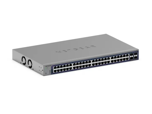 NETGEAR GS752TX 48-Port Gigabit Smart Switch w/optional Remote/Cloud Management and 4 SFP+ Ports