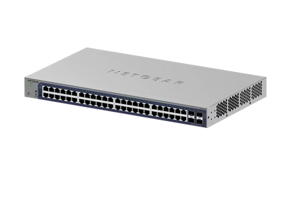 NETGEAR GS752TX 48-Port Gigabit Smart Switch w/optional Remote/Cloud Management and 4 SFP+ Ports