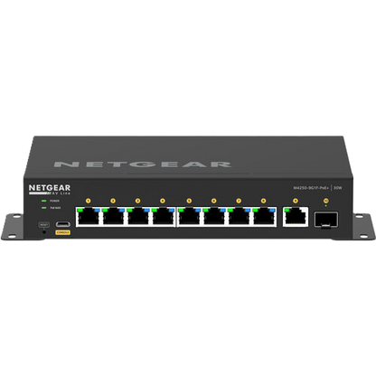 NETGEAR AV Line M4250 GSM4210PD 8-Port Gigabit PoE+ Compliant Managed AV Switch with SFP (110W)
