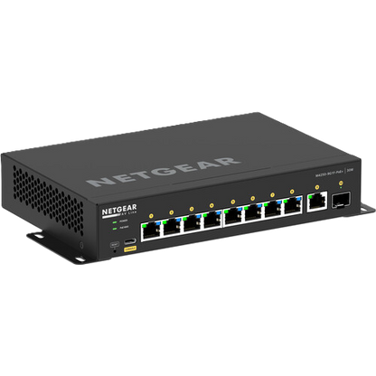 NETGEAR AV Line M4250 GSM4210PD 8-Port Gigabit PoE+ Compliant Managed AV Switch with SFP (110W)