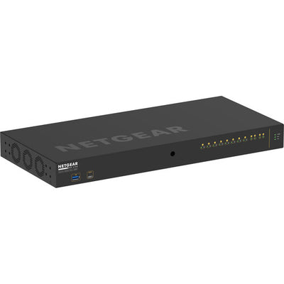 Netgear | AV Line M4250 GSM4212UX 8-Port Gigabit PoE++ Compliant Managed AV Switch with SFP+ (720W)