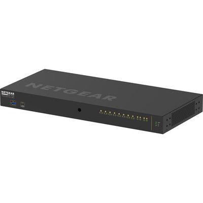 Netgear | AV Line M4250 GSM4212UX 8-Port Gigabit PoE++ Compliant Managed AV Switch with SFP+ (720W)