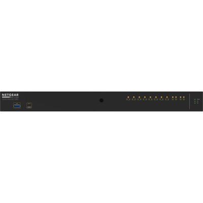 Netgear | AV Line M4250 GSM4212UX 8-Port Gigabit PoE++ Compliant Managed AV Switch with SFP+ (720W)