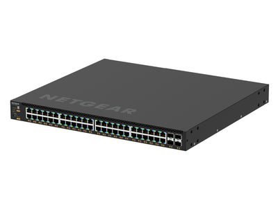 NETGEAR M4350 GSM4352 52-Port 48x1G PoE+ (236W base, up to 1,440W) and 4xSFP+ Managed Switch