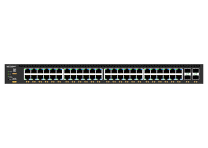 NETGEAR M4350 GSM4352 52-Port 48x1G PoE+ (236W base, up to 1,440W) and 4xSFP+ Managed Switch