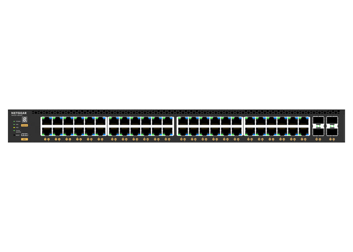 NETGEAR M4350 GSM4352 52-Port 48x1G PoE+ (236W base, up to 1,440W) and 4xSFP+ Managed Switch