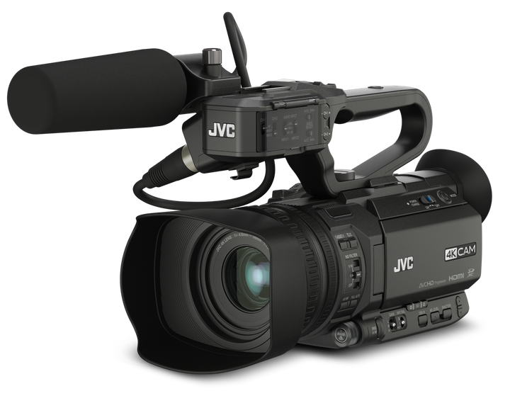 JVC GY-HM250HW UHD 4K Streaming Camcorder House of Worship Version