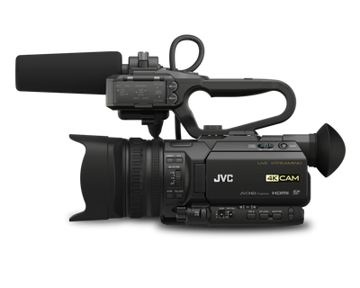 JVC GY-HM250HW UHD 4K Streaming Camcorder House of Worship Version