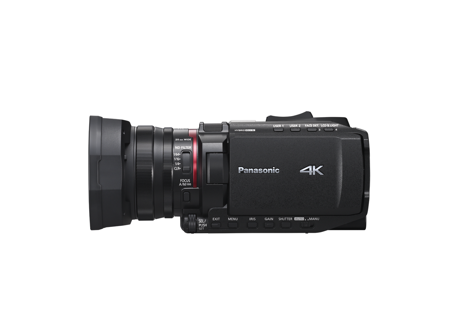 Panasonic X1200 4K Camcorder with 24X Optical Zoom