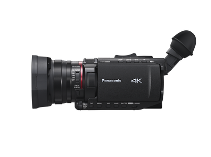 Panasonic X1600 4K Pro Camcorder with 24X Optical Zoom with Livestream