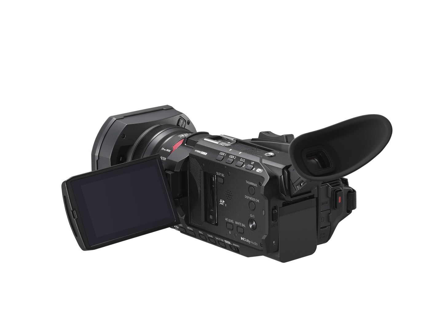 Panasonic X1600 4K Pro Camcorder with 24X Optical Zoom with Livestream
