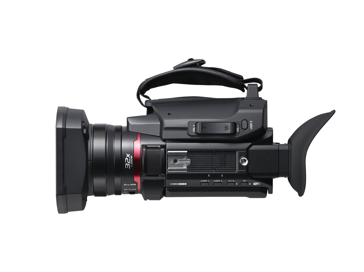 Panasonic X1600 4K Pro Camcorder with 24X Optical Zoom with Livestream