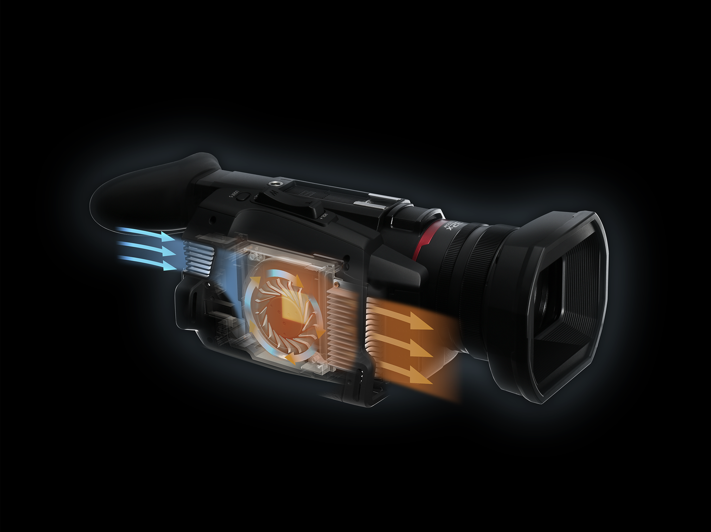 Panasonic X1600 4K Pro Camcorder with 24X Optical Zoom with Livestream