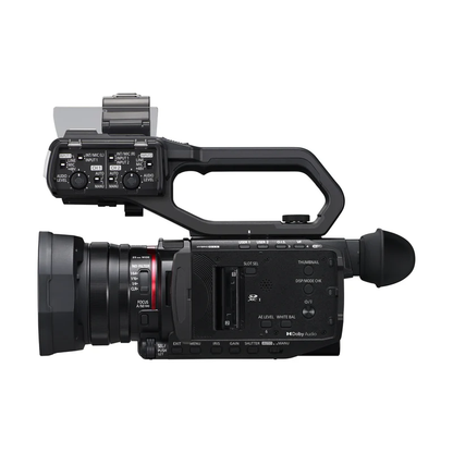 Panasonic X2100 4K Pro Camcorder with 24X Optical Zoom, Livestream, and LED Video Light