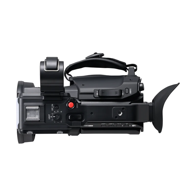 Panasonic X2100 4K Pro Camcorder with 24X Optical Zoom, Livestream, and LED Video Light