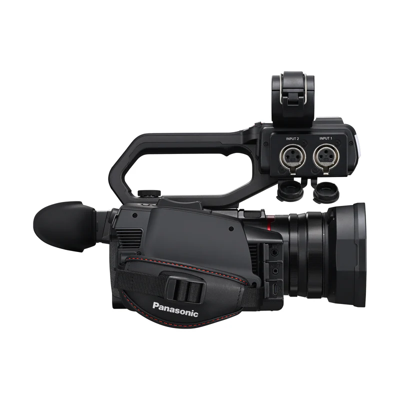 Panasonic X2100 4K Pro Camcorder with 24X Optical Zoom, Livestream, and LED Video Light