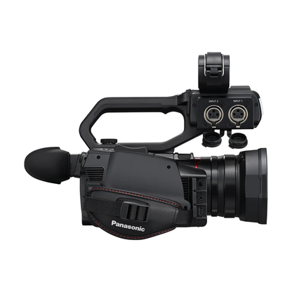 Panasonic X2100 4K Pro Camcorder with 24X Optical Zoom, Livestream, and LED Video Light