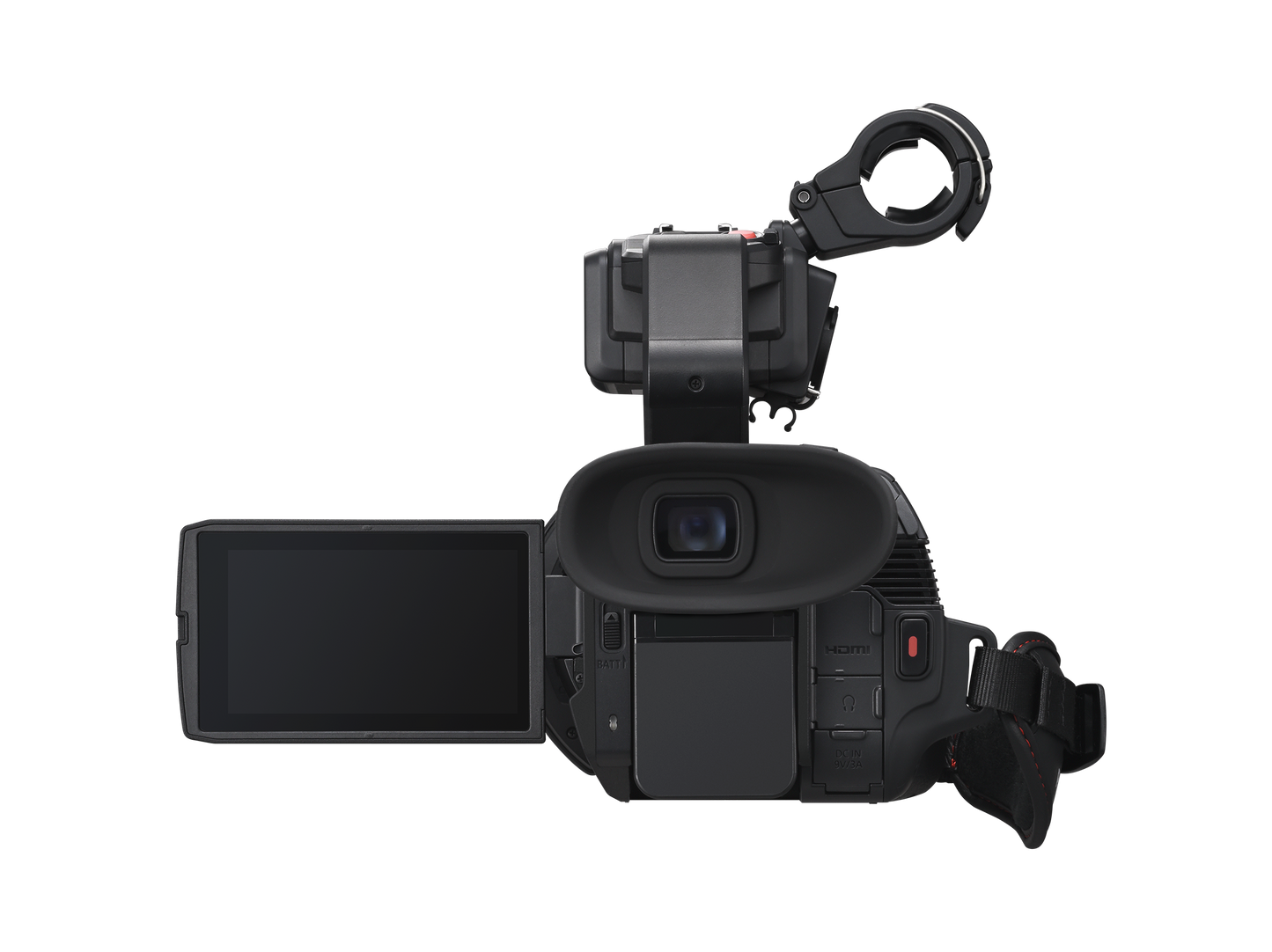 Panasonic X2100 4K Pro Camcorder with 24X Optical Zoom, Livestream, and LED Video Light