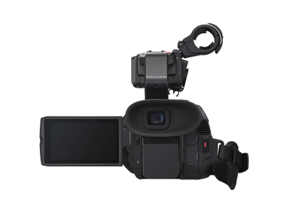 Panasonic X2100 4K Pro Camcorder with 24X Optical Zoom, Livestream, and LED Video Light