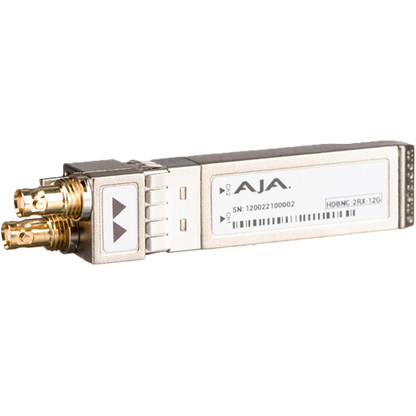 AJA 12G/6G-SDI Dual Coax HD-BNC Receiver for FS4 Synchronizer