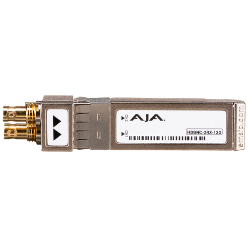 AJA 12G/6G-SDI Dual Coax HD-BNC Receiver for FS4 Synchronizer