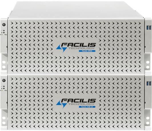 Facilis HUB 48 - 1056TB  System with Unlimited Seats of FastTracker, Smart Access Rules and WANLink Remote Client