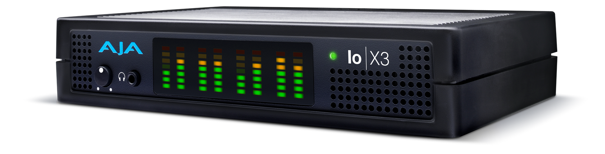 AJA IOX3 Angled View