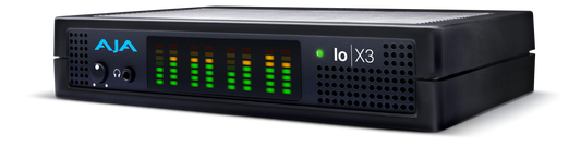 AJA IOX3 Angled View