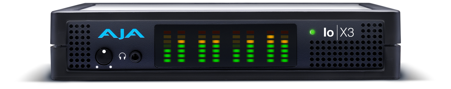 AJA IOX3 Front View