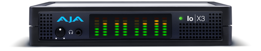 AJA IOX3 Front View