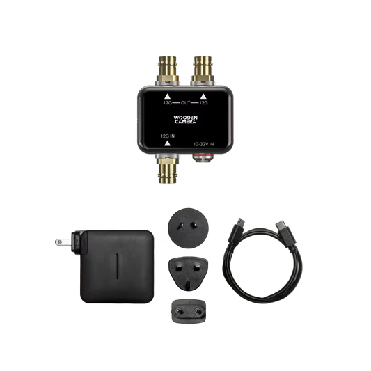 Wooden Camera 4K 12G-SDI Distribution Amplifier (1x2) Kit