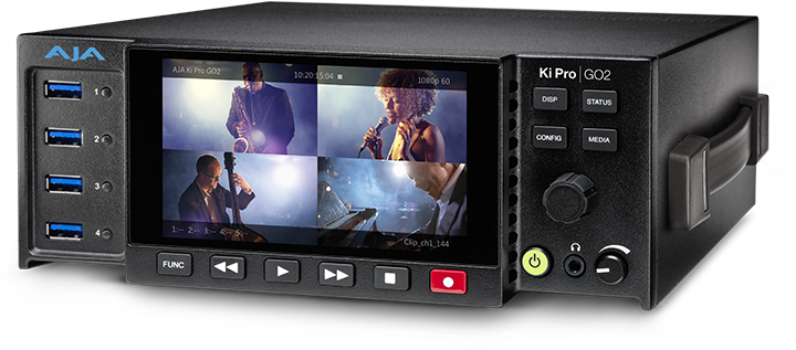 AJA Ki Pro GO2 Multi-Channel Recorder/Player