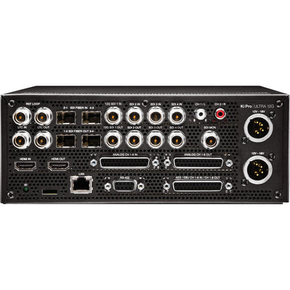 AJA Ki Pro Ultra 12G - 4K/HD Recorder/Player Rear