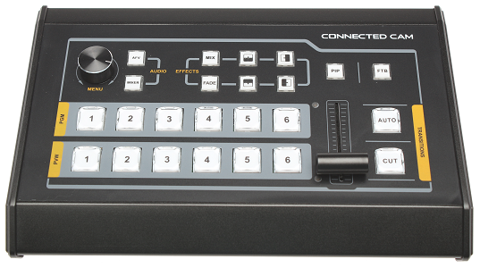 JVC CONNECTED CAM 6-input Switcher with USB Streaming