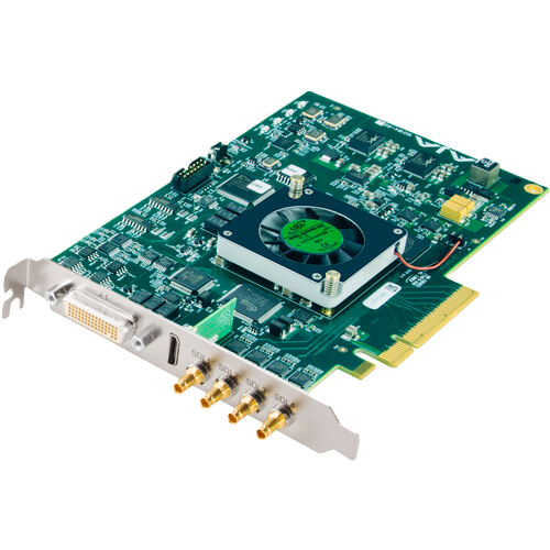 AJA KONA 4 PCIe Video I/O Card for 4K SDI and HDMI Workflows