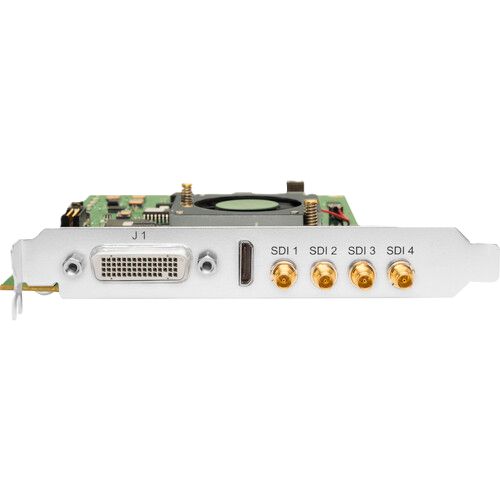AJA KONA 4 PCIe Video I/O Card for 4K SDI and HDMI Workflows