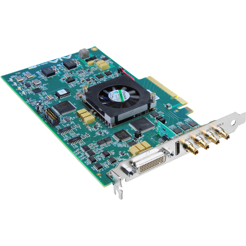 AJA KONA 4 PCIe Video I/O Card for 4K SDI and HDMI Workflows