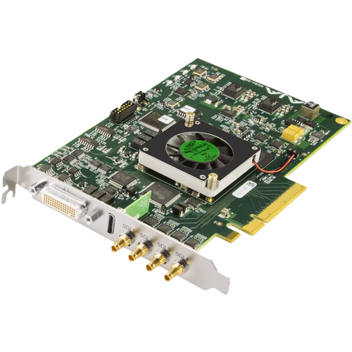 AJA KONA 4 OEM 4K PCIe Video I/O Card with SDI and Breakout Cables