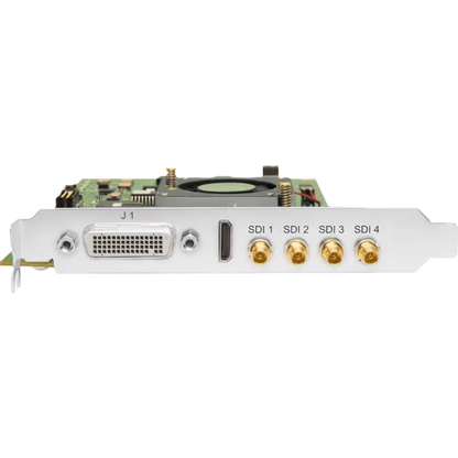 AJA KONA 4 OEM 4K PCIe Video I/O Card with SDI and Breakout Cables