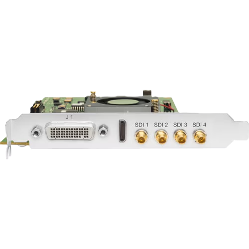 AJA KONA 4 OEM 4K PCIe Video I/O Card with SDI and Breakout Cables