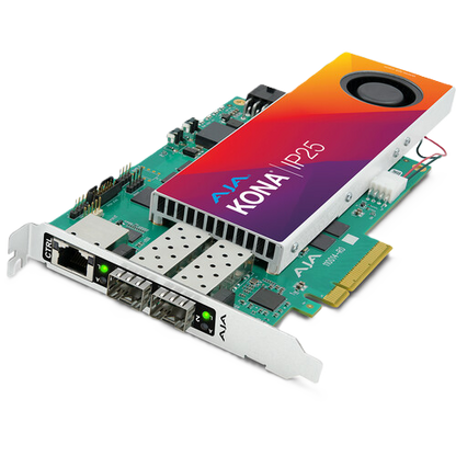 AJA KONA IP25 SMPTE ST 2110 IP I/O Card