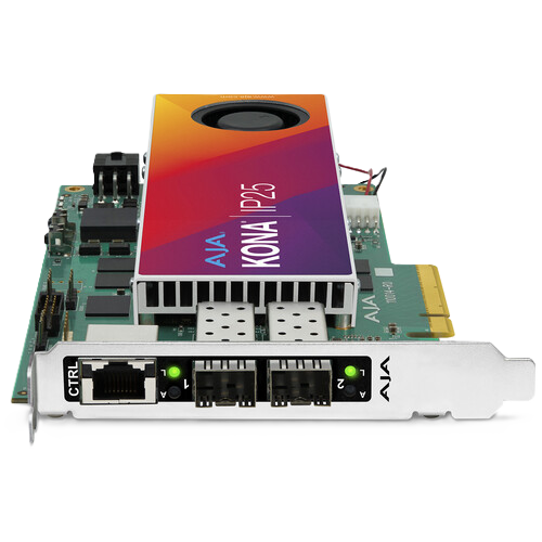 AJA KONA IP25 SMPTE ST 2110 IP I/O Card
