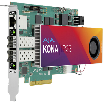 AJA KONA IP25 SMPTE ST 2110 IP I/O Card